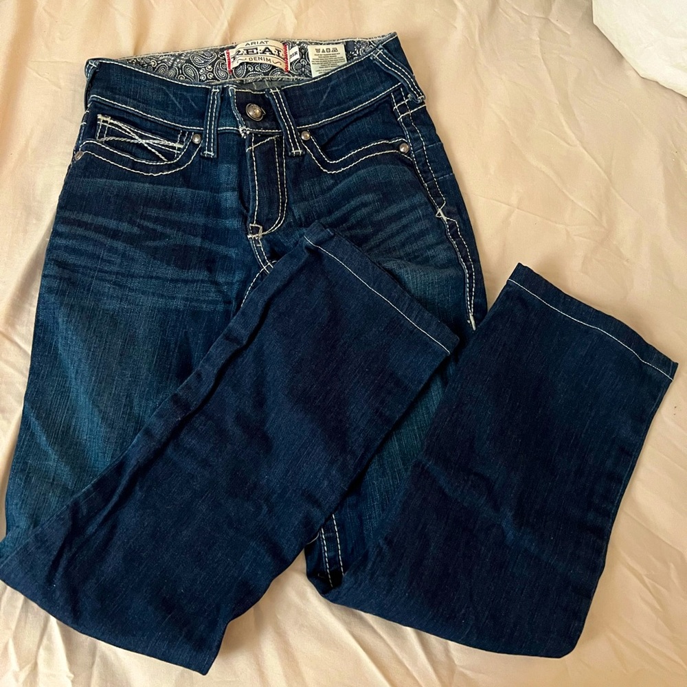Ariat 25R dark wash jeans. NWOT